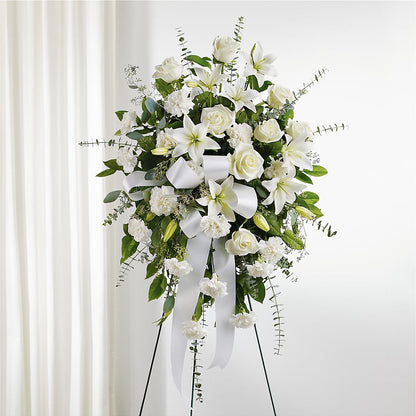 With Care Standing Spray –  Fox Run Florist, Pinellas Park FL