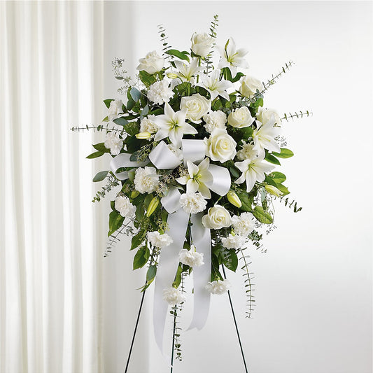 With Care Standing Spray –  Fox Run Florist, Pinellas Park FL