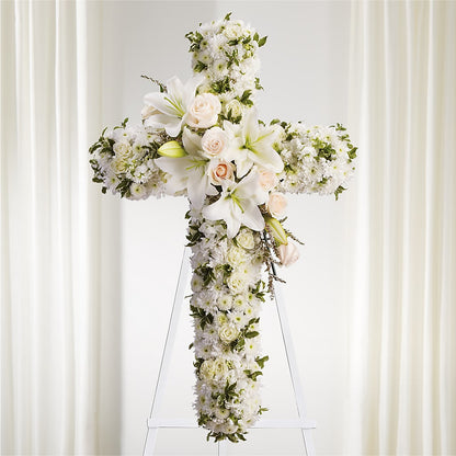 Spiritual Guidance Standing Spray –  Fox Run Florist, Pinellas Park FL