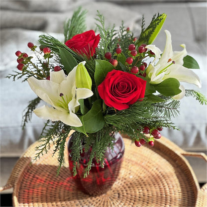 Evergreen Delight Bouquet –  Fox Run Florist, Pinellas Park FL
