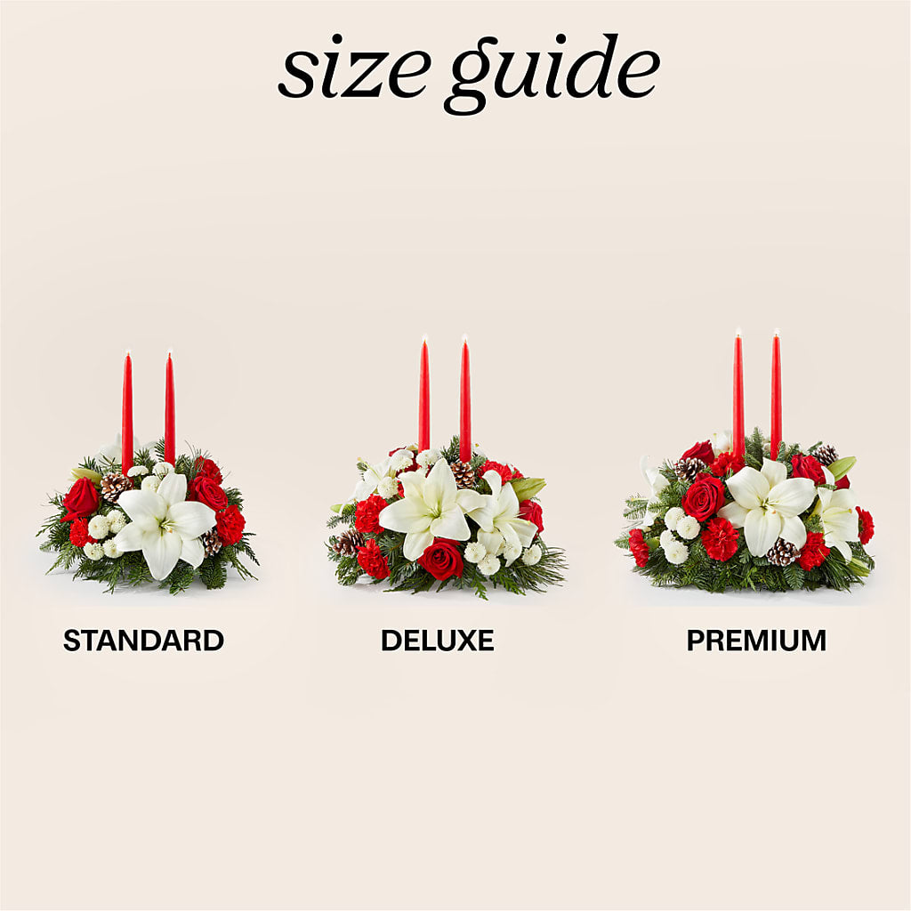 Seasonal Festivities Centerpiece –  Fox Run Florist, Pinellas Park FL