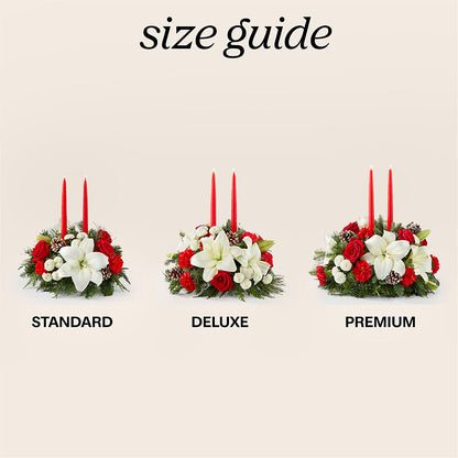 Seasonal Festivities Centerpiece –  Fox Run Florist, Pinellas Park FL
