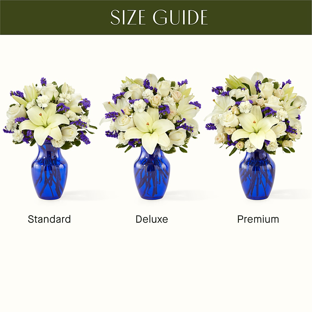 Sapphire Rush Bouquet –  Fox Run Florist, Pinellas Park FL