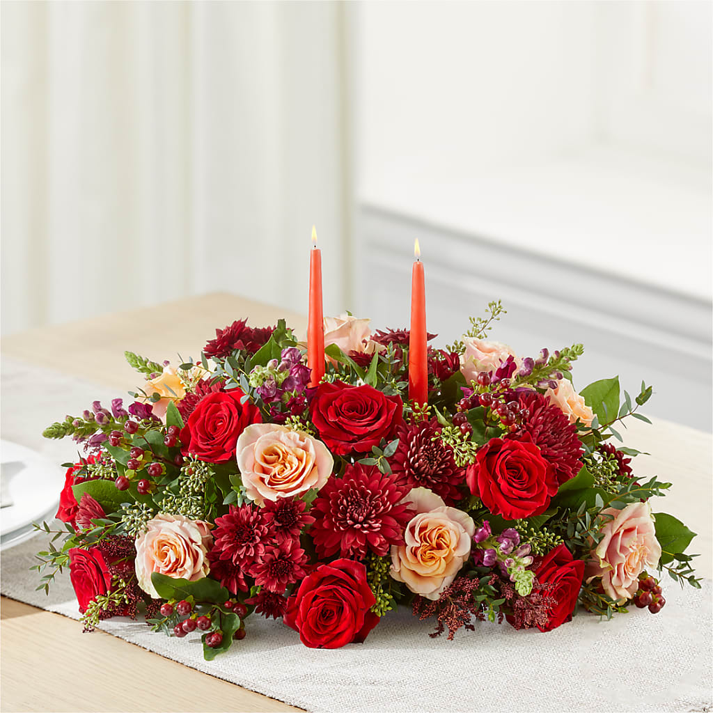 Most Thankful Centerpiece –  Fox Run Florist, Pinellas Park FL
