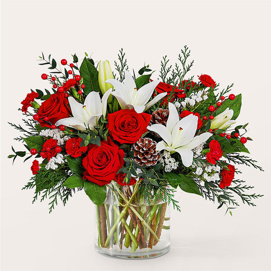 Best in Snow Bouquet –  Fox Run Florist, Pinellas Park FL