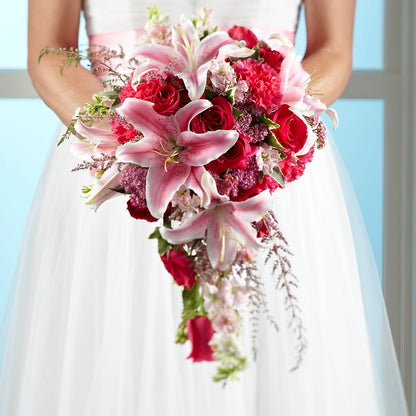 Lily & Rose Bouquet –  Fox Run Florist, Pinellas Park FL